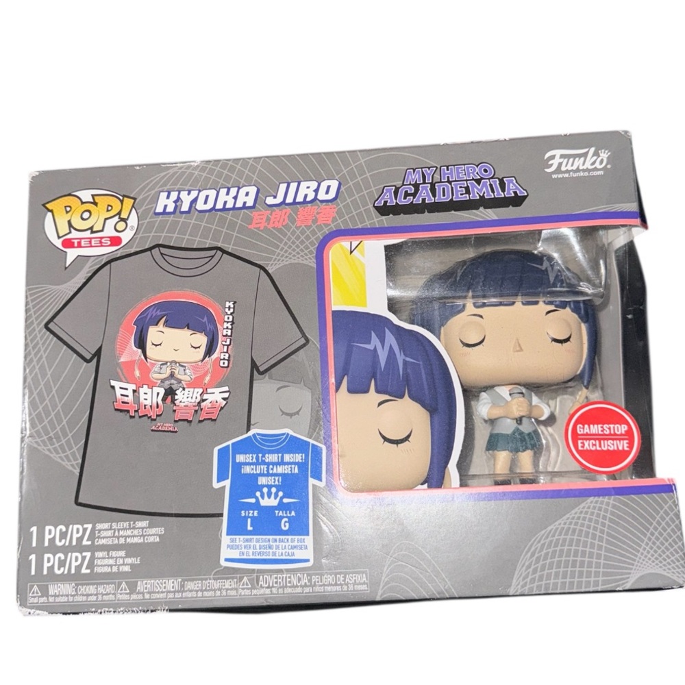 Funko My Hero Academia Kyoka Jiro Figure and Tee Set